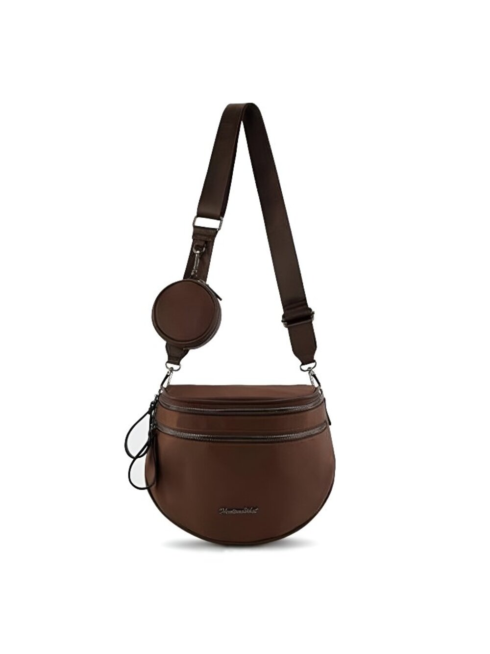 Large Bum Bag Nylon Crossbody Bags Mom Purse with with Coin Purse